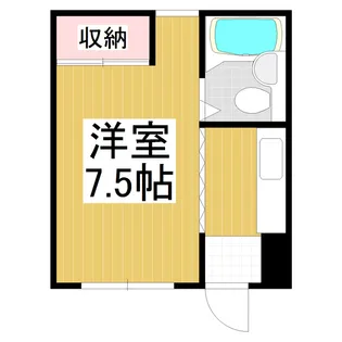 サンハイツ南山【202号室】の間取り