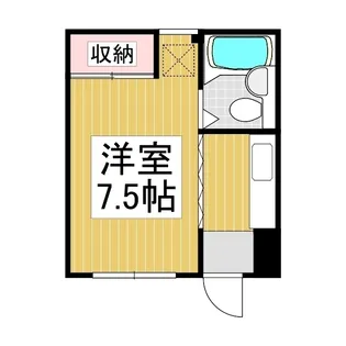 サンハイツ南山【202号室】の間取り