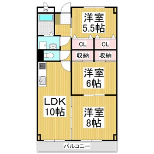 Domani Pace【3階】の間取り