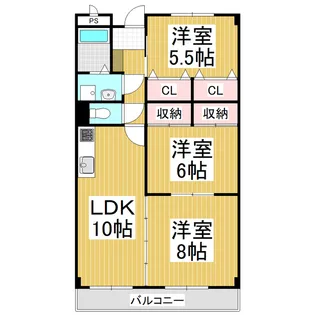 Domani Pace【1階】の間取り