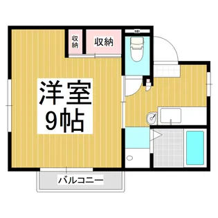 シャトレー大村【11号室】の間取り