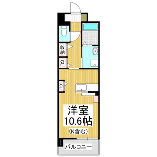 深志M.Oマンション【2階】の間取り