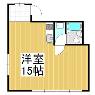 タクビル1【501号室】の間取り