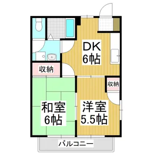 ウエスト・ウィング【1階】の間取り