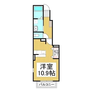 サニーミルズ・Ⅱ【1階】の間取り
