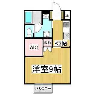 ハラダハイツⅠ【101号室】の間取り