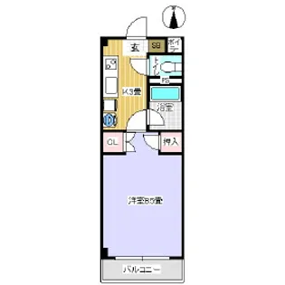パークタウン小諸 B棟【125号室】の間取り