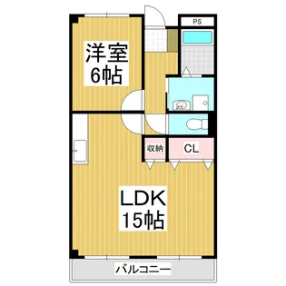 Fine Oasis Amyy【2階】の間取り