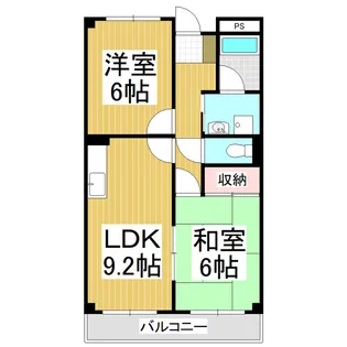 Fine Oasis Amyy【4階】の間取り