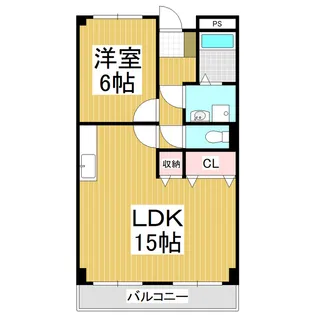 Fine Oasis Amyy【3階】の間取り