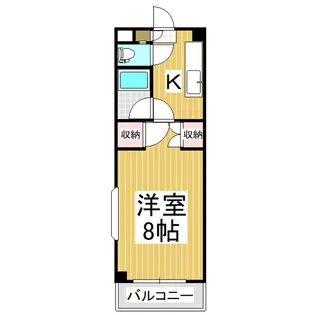 ハイツ原町【301号室】の間取り