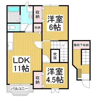 Belle Village【2階】の間取り