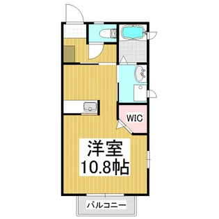 CASA FIGLIA【2階】の間取り