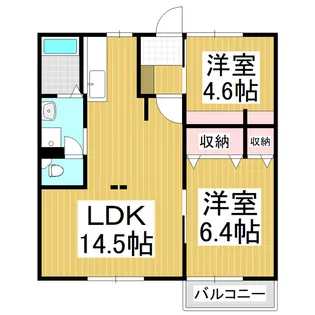 フォーブルT【2階】の間取り