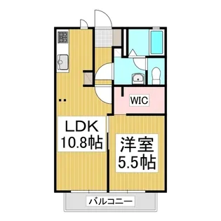 セフィラひまわり【2階】の間取り