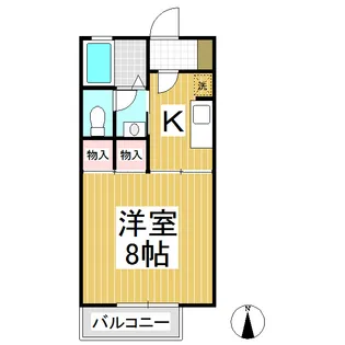 パラーシオ近藤 A【2階】の間取り