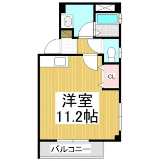 アドヴァンスK【2階】の間取り