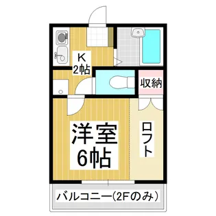 マンション・ロイ・デュ・モン【202号室】の間取り