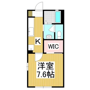 フォーエバー吉澤A棟【1階】の間取り