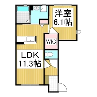 ボナール N【105号室】の間取り