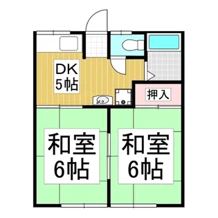 メゾンアオイ【103号室】の間取り