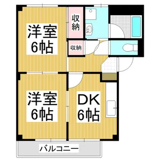 Surplus Lest【203号室】の間取り