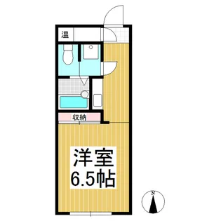 コーポ・かがやき【203号室】の間取り