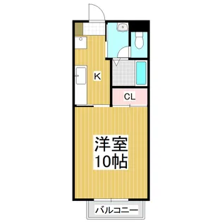 Espoir Kosaka【2階】の間取り