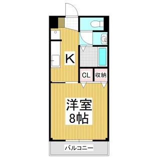 Bell Maison【2階】の間取り