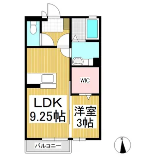 フィオーレ【1階】の間取り