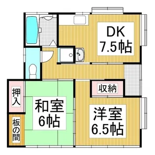 長野県伊那市御園【一戸建】の間取り