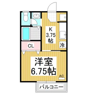 遊眠ベータ館【1階】の間取り