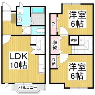 カールド・ファミリア【1階】の間取り