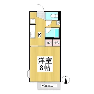 サープラスHIRO【2階】の間取り