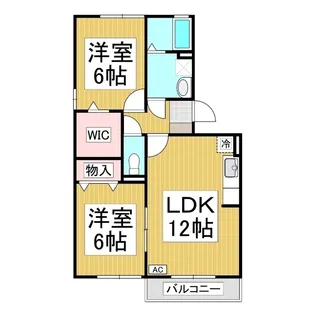 ルピナス・K【2階】の間取り