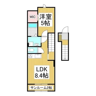 グラン ソレイユ【2階】の間取り
