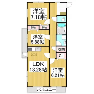 風雅館【3階】の間取り
