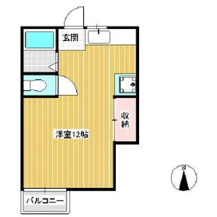 長野県飯田市水の手町【一戸建】の間取り
