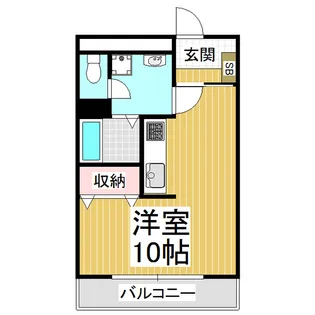 プリベールヤマギシⅡ【103号室】の間取り