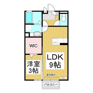 ラヴリィ・パートナー B棟【1階】の間取り