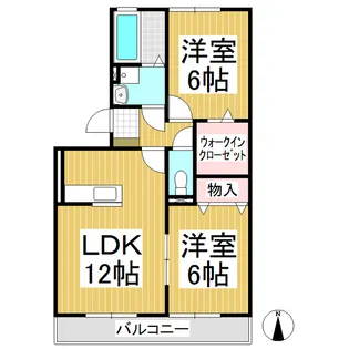 セジュールKANAI【3階】の間取り