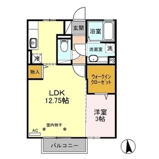トワール【2階】の間取り