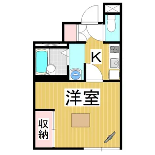 レオネクストサンライズ元町【101号室】の間取り