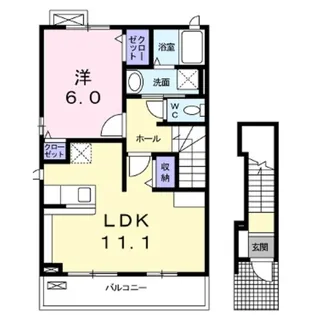 セレノ【2階】の間取り