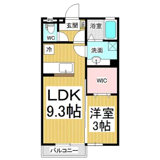 Liberty Court【1階】の間取り