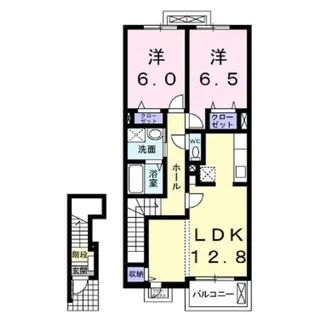 ライスヘッド【2階】の間取り