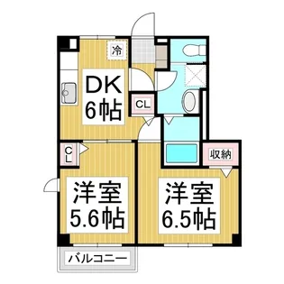 K・ビレッジ【1階】の間取り