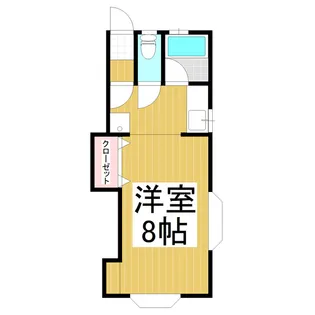 アプリコットあもり【201号室】の間取り