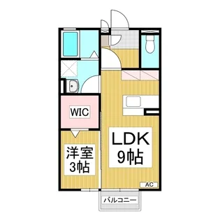 グランツ・K【2階】の間取り