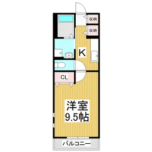 サンビレッジアイ【1階】の間取り